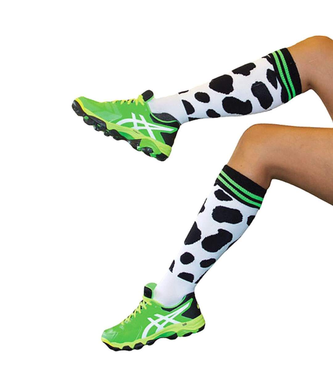 Hingly - Chaussettes de hockey unisexes hautes à motifs fantaisie-3