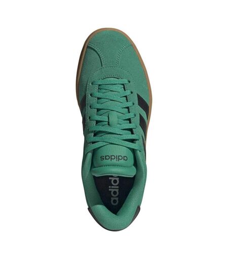 Womens/ladies Vl Court Suede Platform Shoes Court Green Adidas