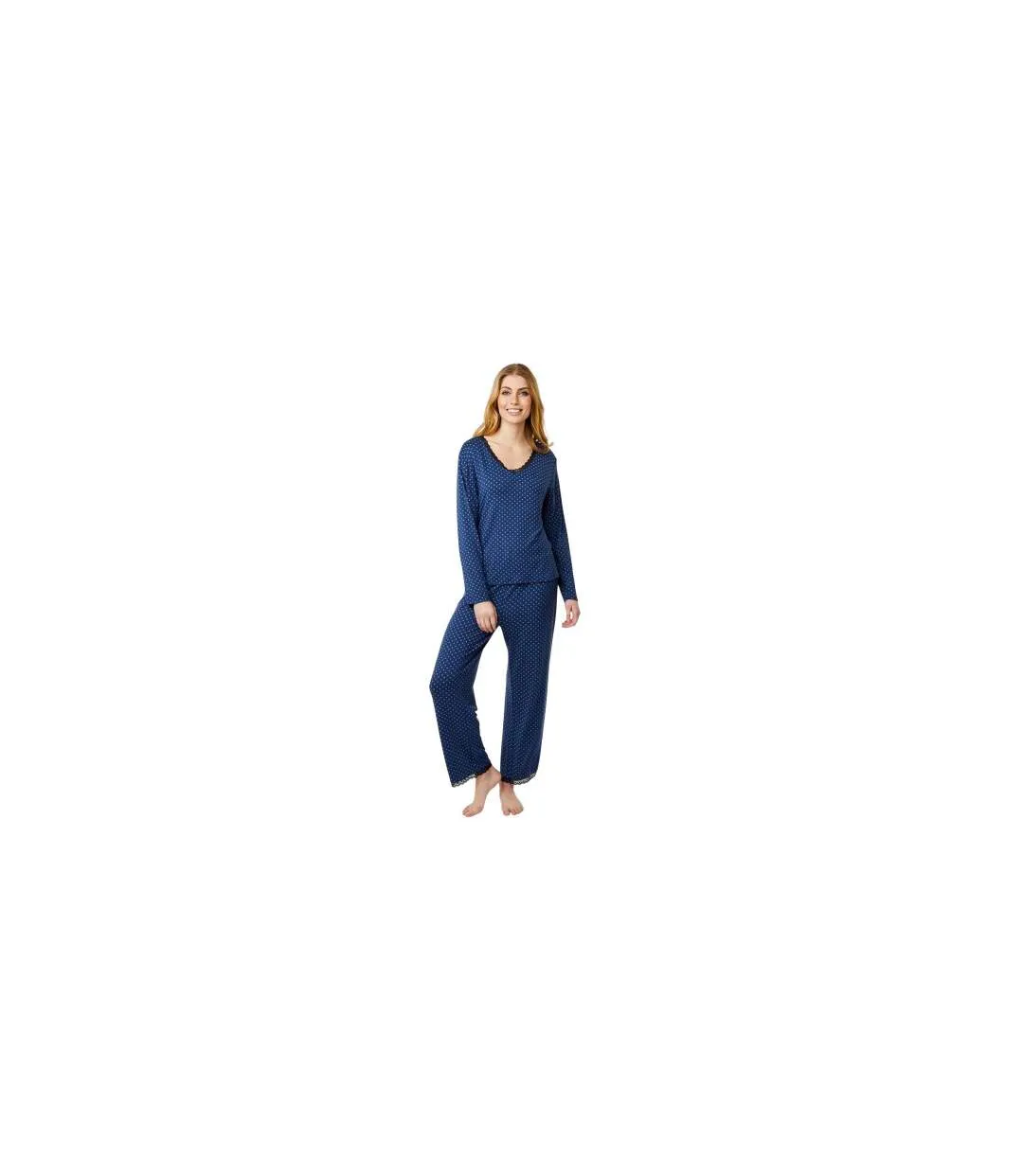 Womens/ladies Jordan Dotted T-shirt Ensign Blue CCDK Copenhagen-1