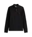 Polo Manches Longues Motif/style Logo Homme Noir Tommy Hilfiger-2