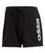 Short Motif/style Logo Femme Noir Blanc Adidas-2