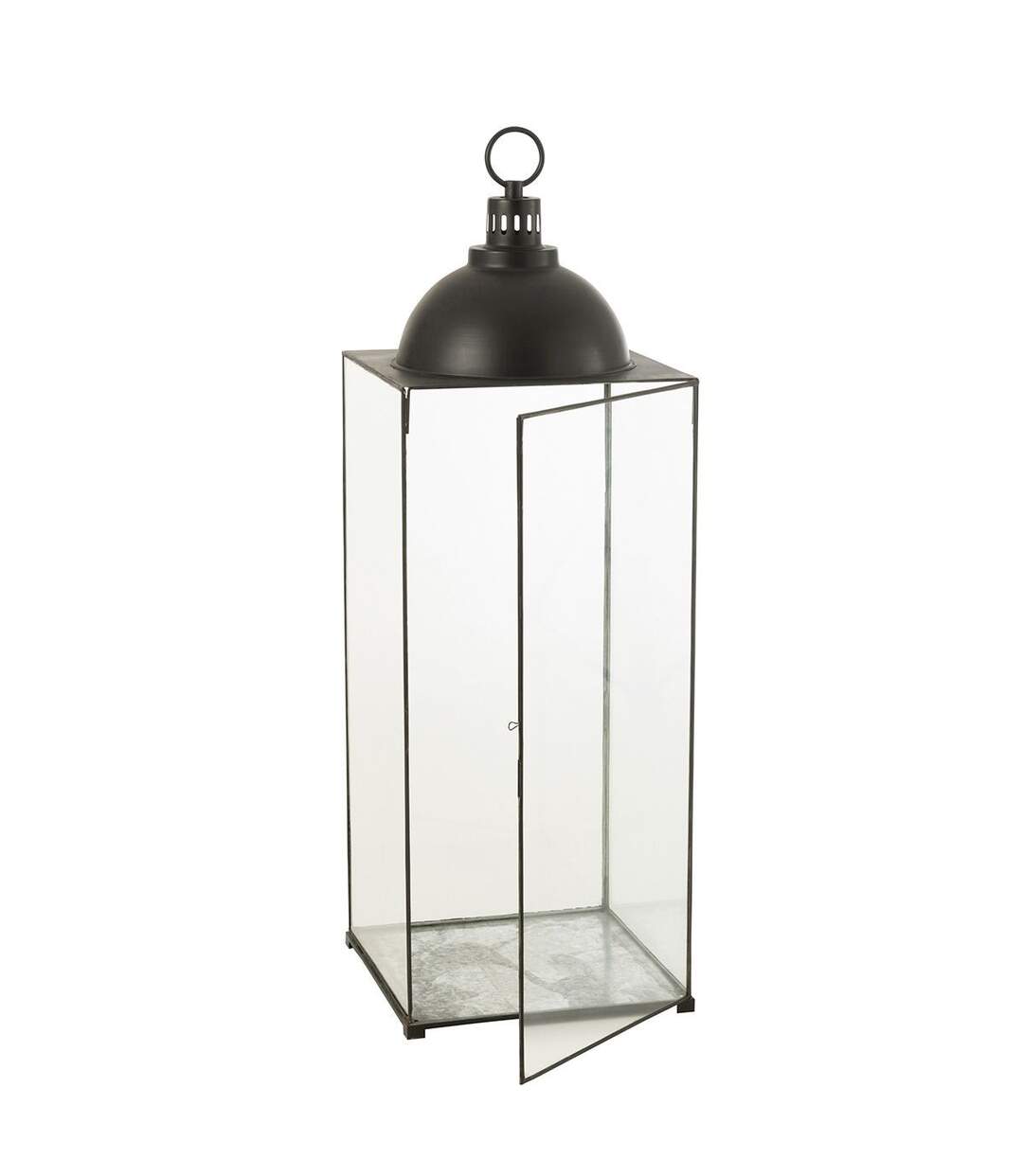 Lanterne Design en Verre Hagrid 121cm Noir-2