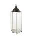 Lanterne Design en Verre Hagrid 121cm Noir-2