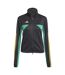 Veste De Survêtement Motif/style Blocs De Couleurs Femme Noir Jaune Or Vert Adidas-2