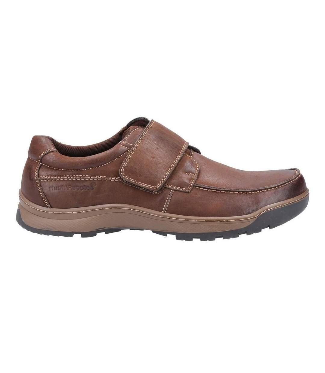 Chaussures en cuir casper homme marron Hush Puppies