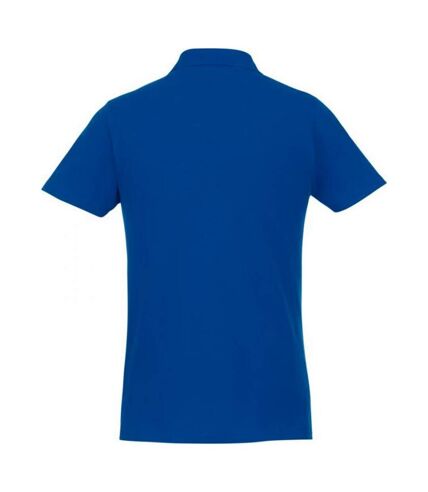 Elevate Mens Helios Short Sleeve Polo Shirt (Blue)