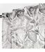 Voilage à œillets PUNTA - Voile sablé imprimé - 140 x 240 cm - Ecru