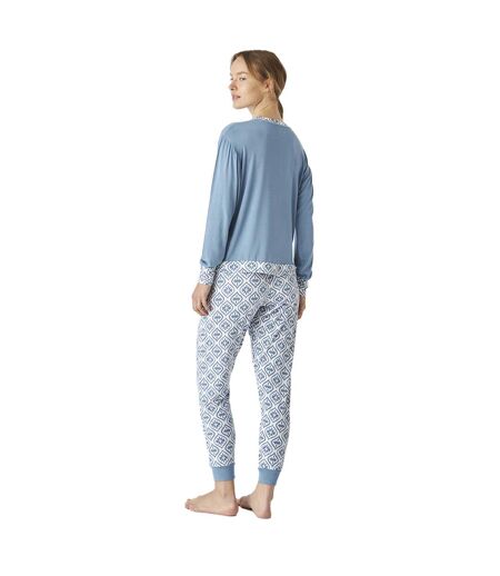 JJB1 Women's Fine Modal Long Sleeve Pajamas