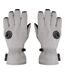 Unisex Adult Wind Resistant Plain Ski Gloves Grey Pretty Green-1