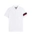 Polo Manches Courtes Motif/style Brodé Homme Blanc Tommy Hilfiger-1