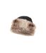 Womens/ladies faux fur winter hat grey Mountain Warehouse