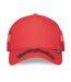 Casquette trucker avec filet et visière brodée Red Man Rock'n Free Life-2