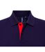 Polo classique homme bleu marine/rouge Asquith & Fox