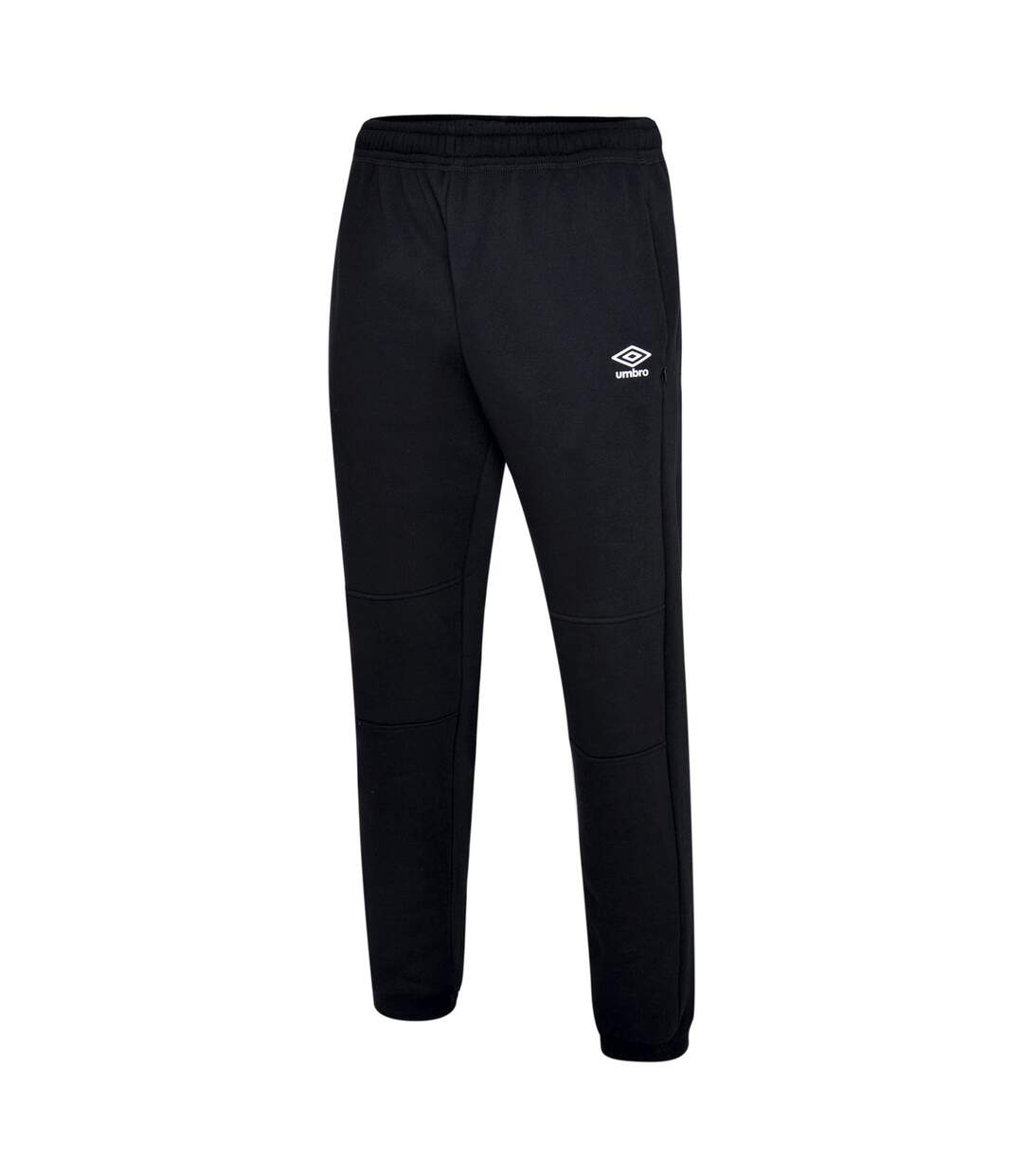 Mens club leisure jogging bottoms black/white Umbro-1