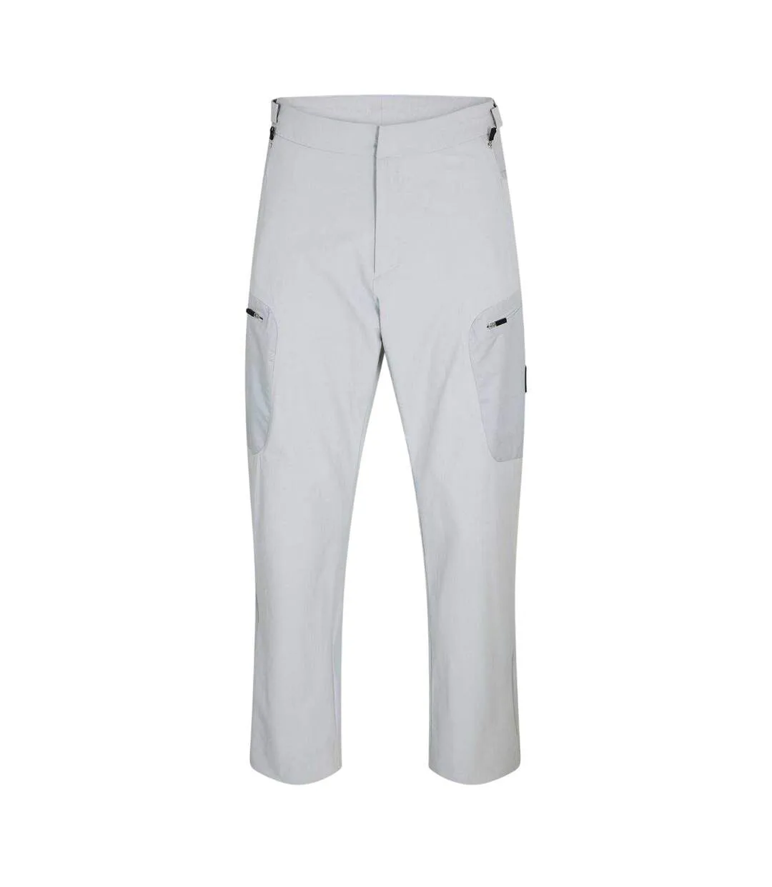 Mens Expo Straight Leg Trousers Light Grey Boss-1