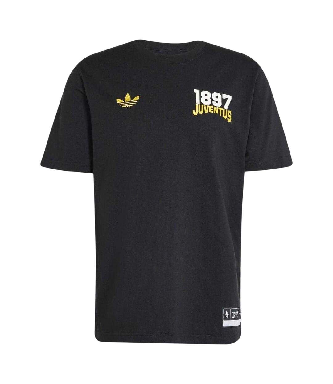 T-shirt Motif/style Kfc Adulte Noir Jaune Or Adidas-2