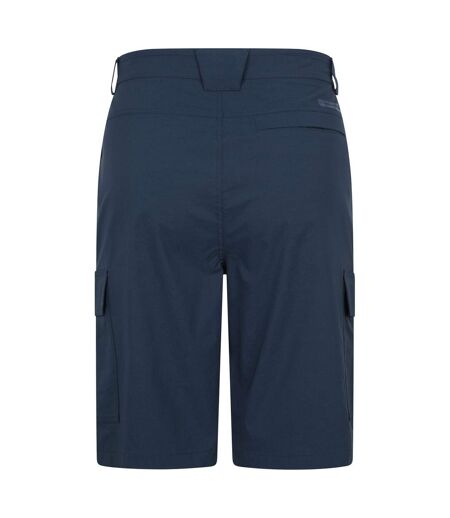 Mens Delta Stretch Cargo Shorts Navy Mountain Warehouse