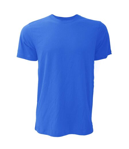 Canvas T-shirt Jersey Hommes Bleu Roi Bella + Canvas