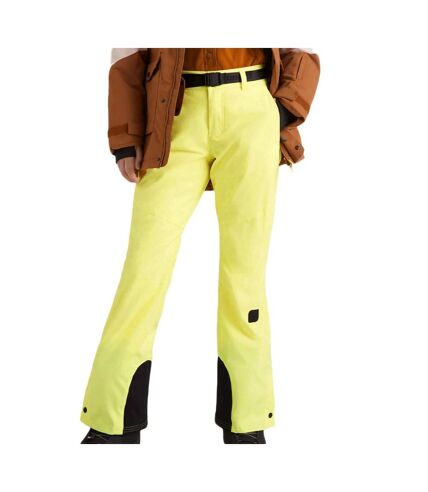 Pantalon de ski Jaune Fluo Femme O'Neill Star Slim - L