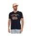 T-shirt homme regular fit col V en jersey Flag Vondutch-1