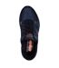Mens Leather Relaxed Fit Shoes Navy Orange Skechers-4