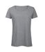 B&C Womens/Ladies Favourite Cotton Triblend T-Shirt (Heather Light Grey) - UTBC3644