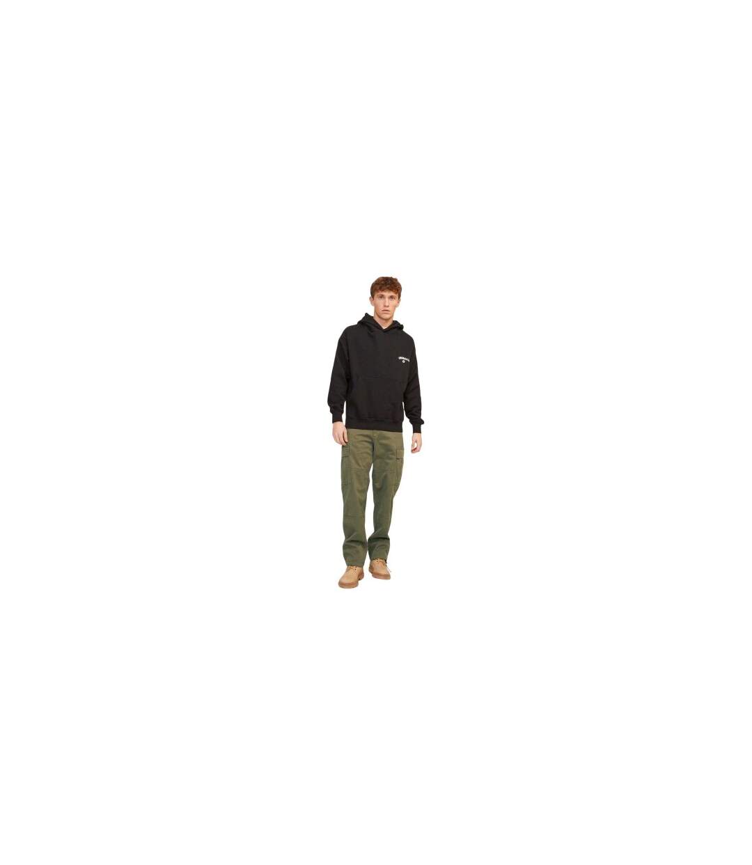 Pantalon À Poches Homme Vieux Vert Kaki Jack And Jones-1