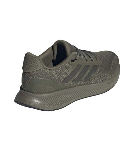 Baskets Falcon Homme Kaki Noir Adidas