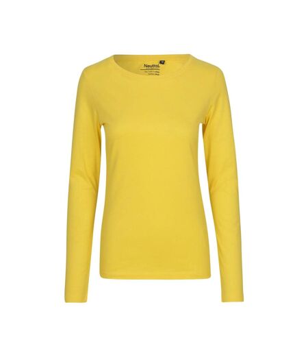 T-shirt Femme Jaune Neutral