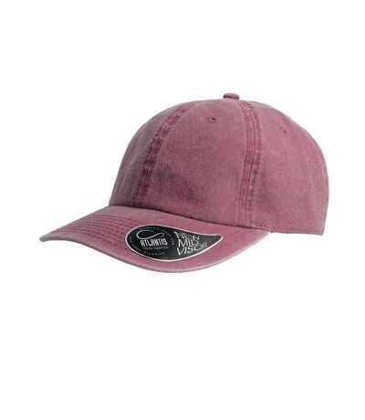 Casquette délavée digg mixte bordeaux Atlantis