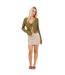 Mini Jupe Femme Beige Gris Brave Soul-4
