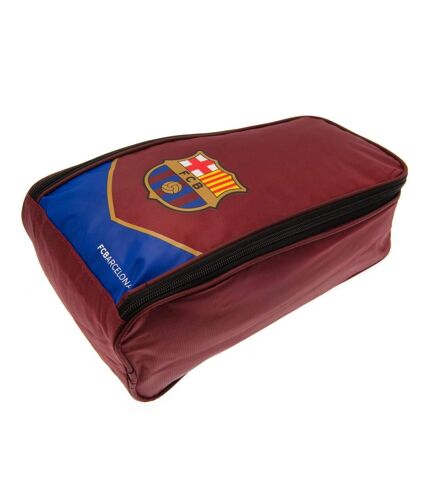 FC Barcelona Swoop Boot Bag (Maroon/Blue/Black) (One Size)