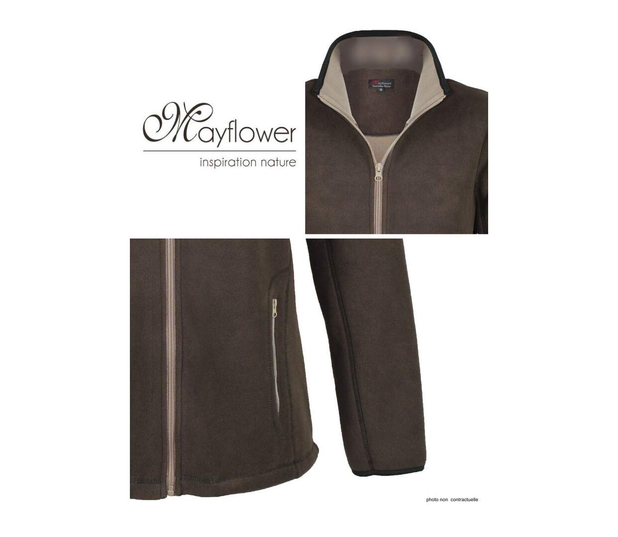 Veste Polaire Femme Balkan5 Bleu Marine (Mayflower)-3
