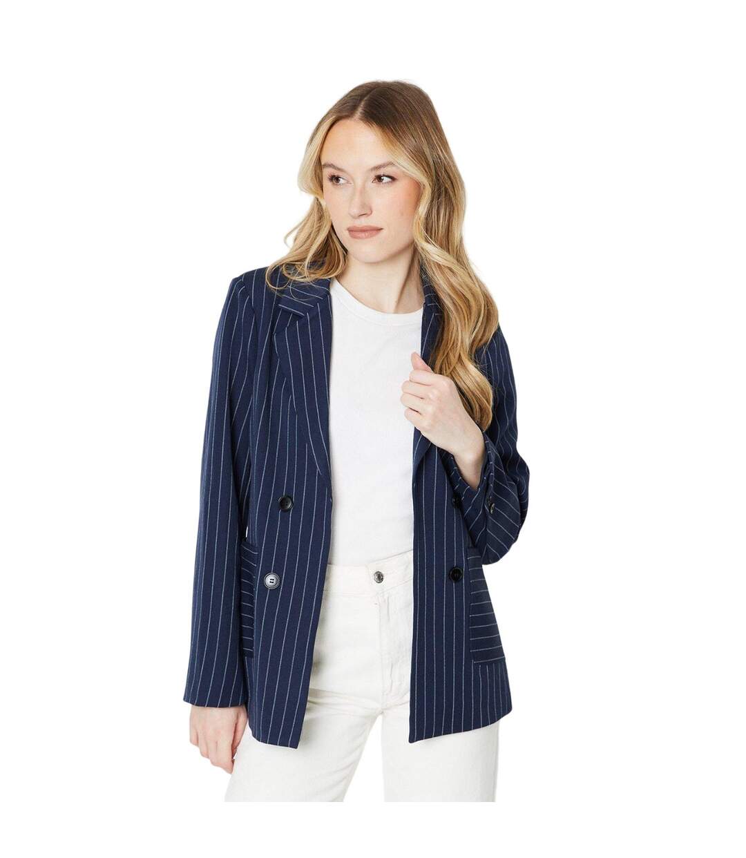 Blazer femme bleu marine Dorothy Perkins-1