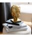 Buste Einstein Hollywood 25cm Doré-4