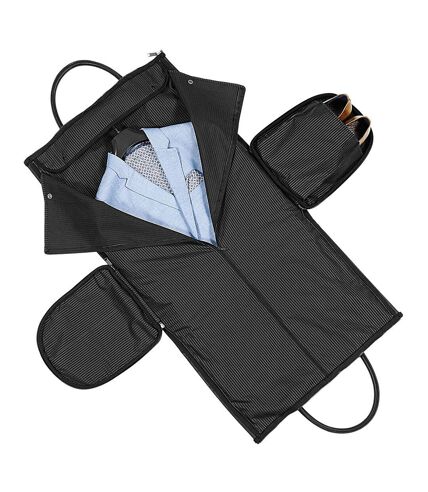 Quadra Nuhide Garment Weekender Duffel/Holdall Bag (Black) (One Size)