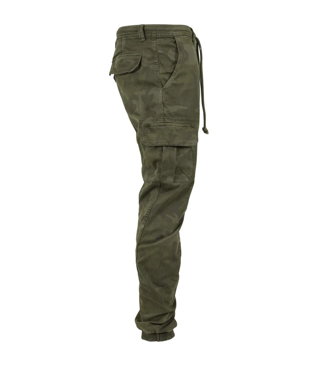 Pantalon De Jogging À Poches Homme Vert Camouflage Urban Classics-4