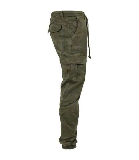 Pantalon De Jogging À Poches Homme Vert Camouflage Urban Classics