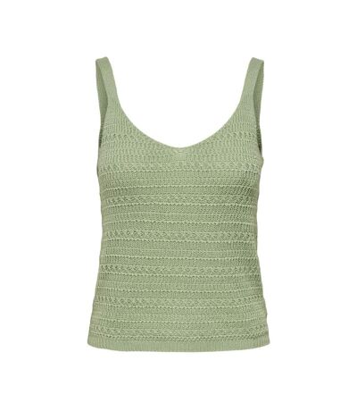 Débardeur vert femme jdy tropica - l