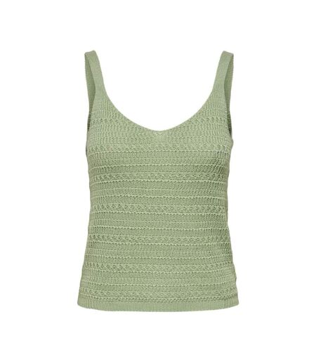 Débardeur vert femme jdy tropica - l