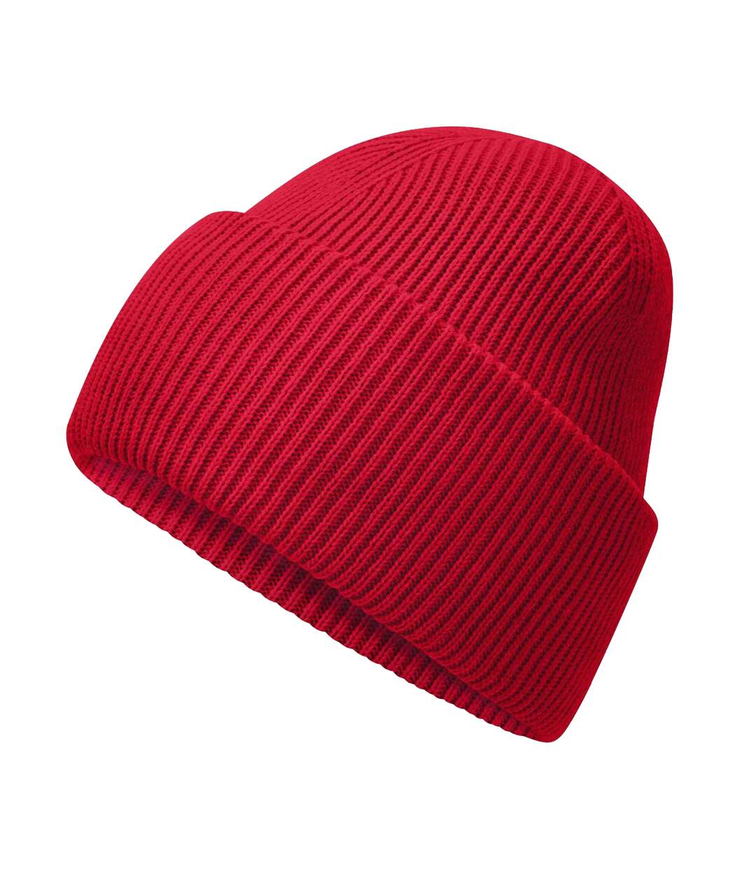 Bonnet Classic Deep Adulte Rouge Classique Beechfield-2