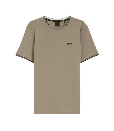 T-shirt Hbg Taul Homme Beige Boss