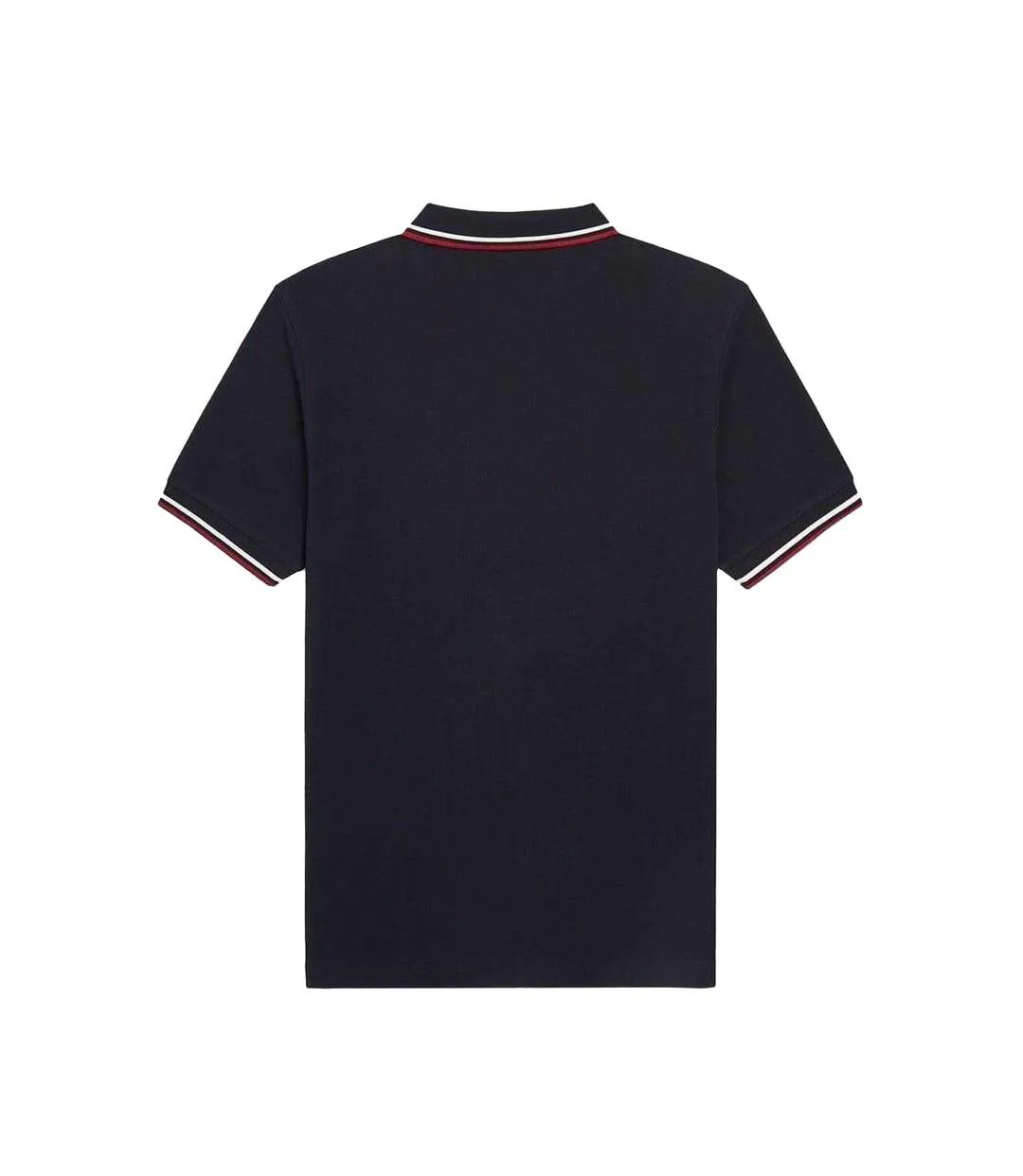 Polo Manches Longues Homme Bleu Marine Fred Perry-3