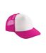 Casquette Trucker Fuchsia Blanc Beechfield-1