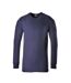 Portwest Mens Thermal Long-Sleeved T-Shirt (Navy) - UTPW282
