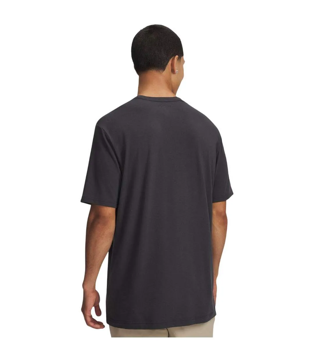 T-shirt Motif/style Graphique Explor Homme Gris Blanc Under Armour-2