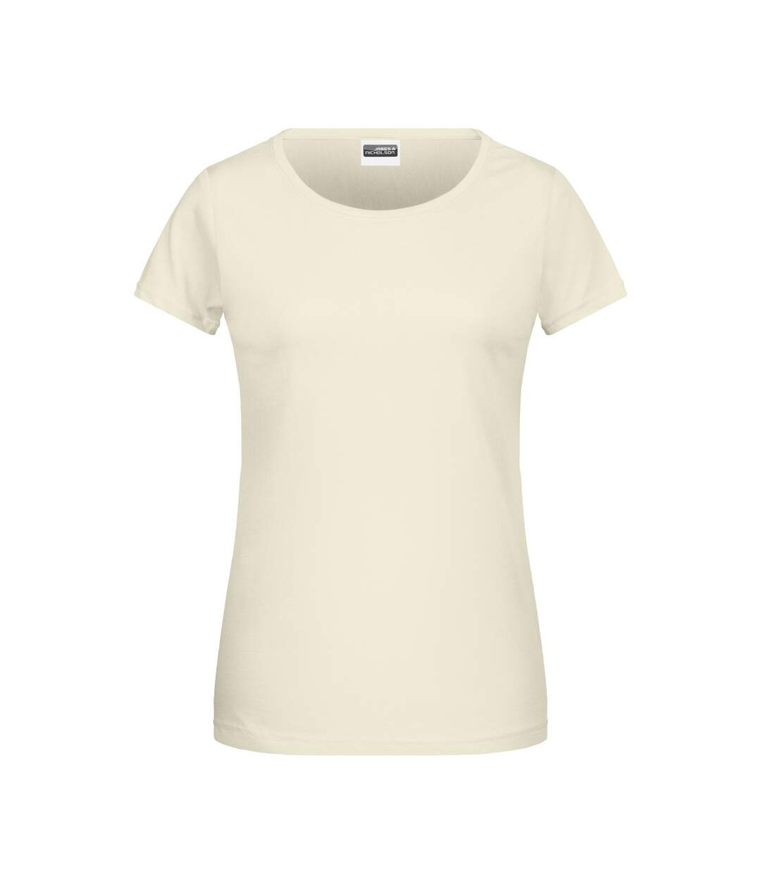 T-shirt Basic Femme Vanille James And Nicholson-1