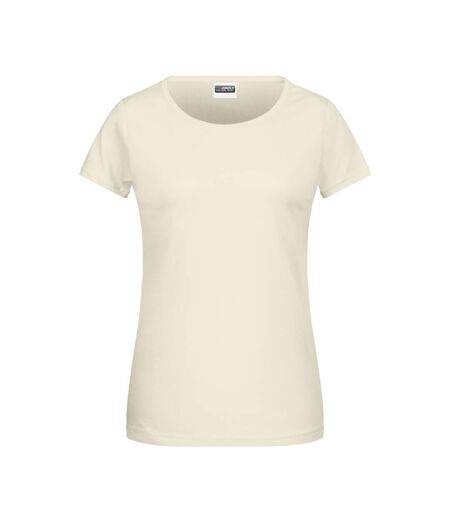 T-shirt Basic Femme Vanille James And Nicholson