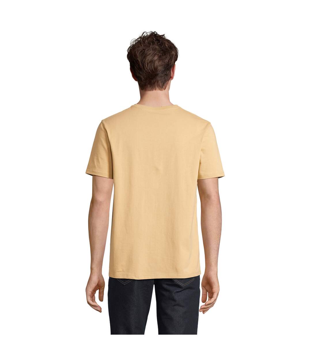 T-shirt Legend Adulte Beige Foncé SOLS-3