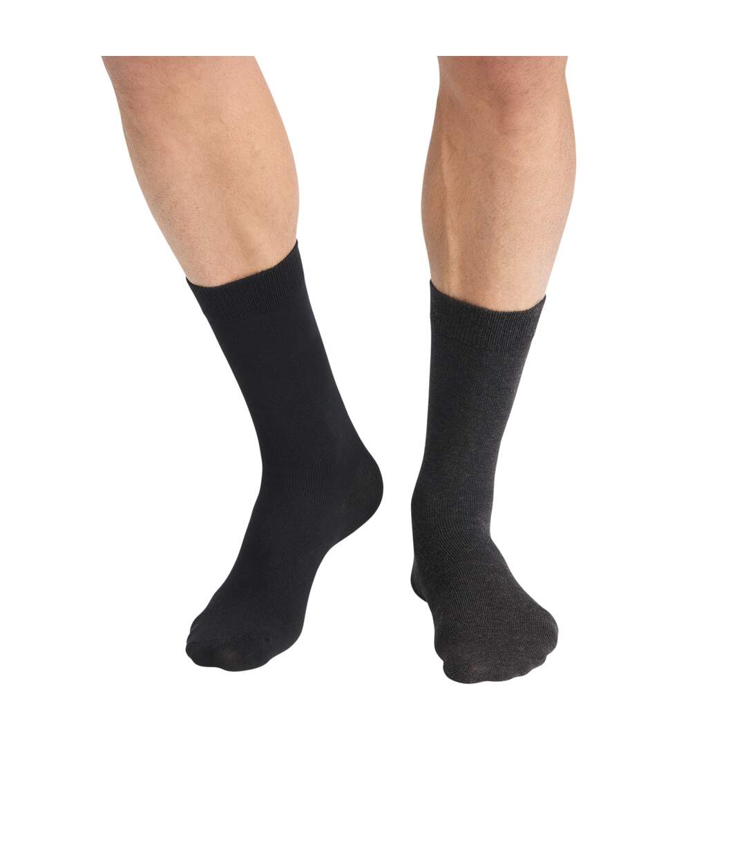 Lot de 2 paires de mi-chaussettes Thermo-1
